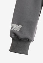 Sudadera Vanguard Dogs VDOG corta con bulldog y aplicaciones efecto piel en la espalda | MWM [PS_COLORS:GREY]
