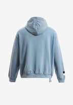 Sudadera con capucha con parche Teddy de canvas en el frontal | MWM [PS_COLORS:BLUE]