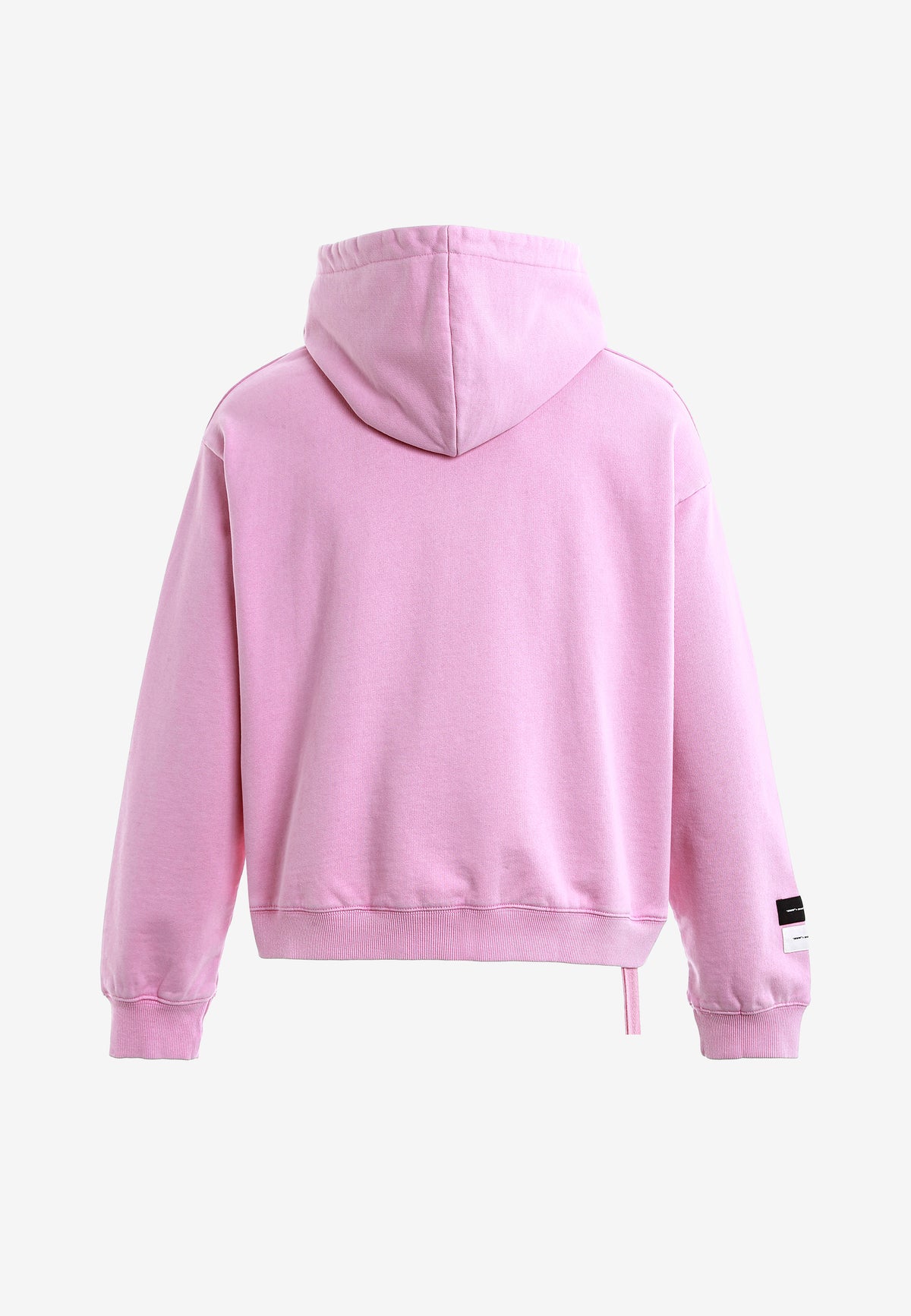 Sudadera con capucha con parche Teddy de canvas en el frontal | MWM [PS_COLORS:PINK]