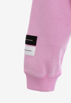 Sudadera con capucha con parche Teddy de canvas en el frontal | MWM [PS_COLORS:PINK]