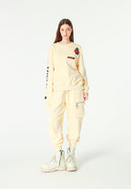 Sudadera oversize Vanguard Dogs Punch con print 3D de boxeo en espalda y mangas | MWM [PS_COLORS:WHITE]