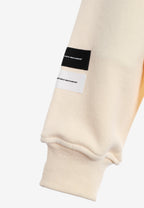 Sudadera con capucha Vanguard Dogs Thinker con cremallera, print y frases bordadas | MWM [PS_COLORS:ECRU]