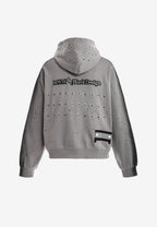 Sudadera con capucha Vanguard Dogs con tachuelas | MWM [PS_COLORS:GREY]