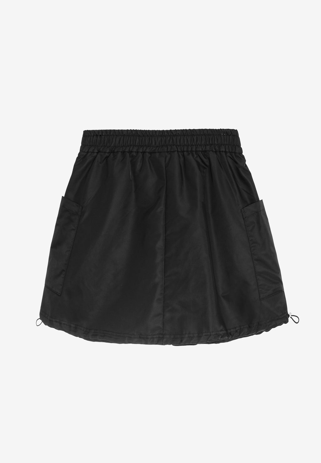 Falda efecto globo con paneles técnicos y bolsillos laterales | MWM [PS_COLORS:BLACK]