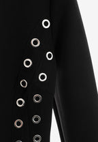 Vestido ajustado con cierres en cuerpo y mangas | MWM [PS_COLORS:UNASSIGNED]