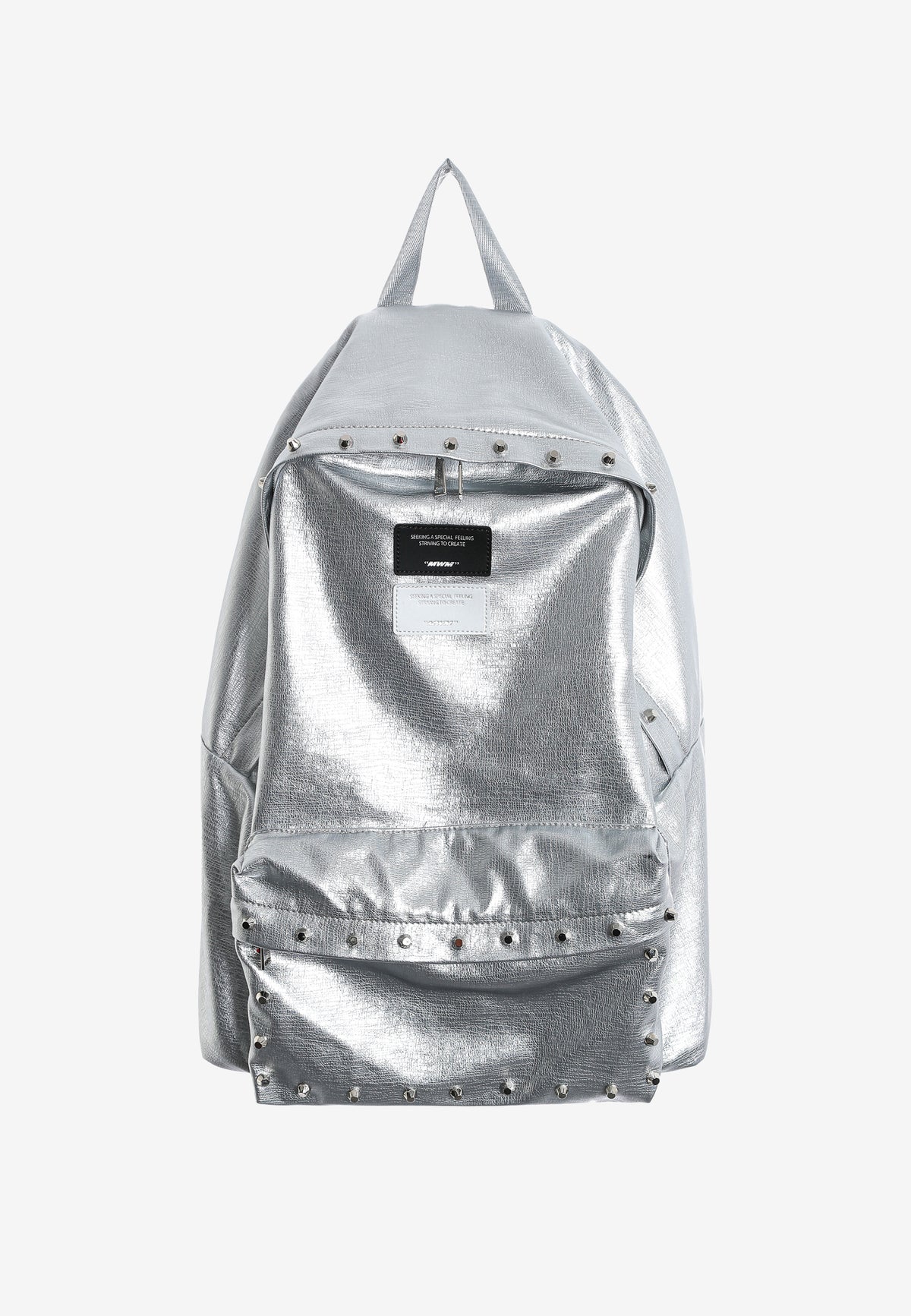 Mochila con tachuelas | MWM [PS_COLORS:SILVER]