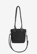 Bolso bandolera con asas de cordón y monedero redondo | MWM [PS_COLORS:BLACK]