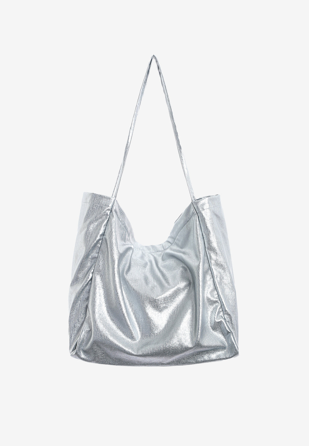 Bolso shopper con tachuelas y logo MWM bordado | MWM [PS_COLORS:SILVER]