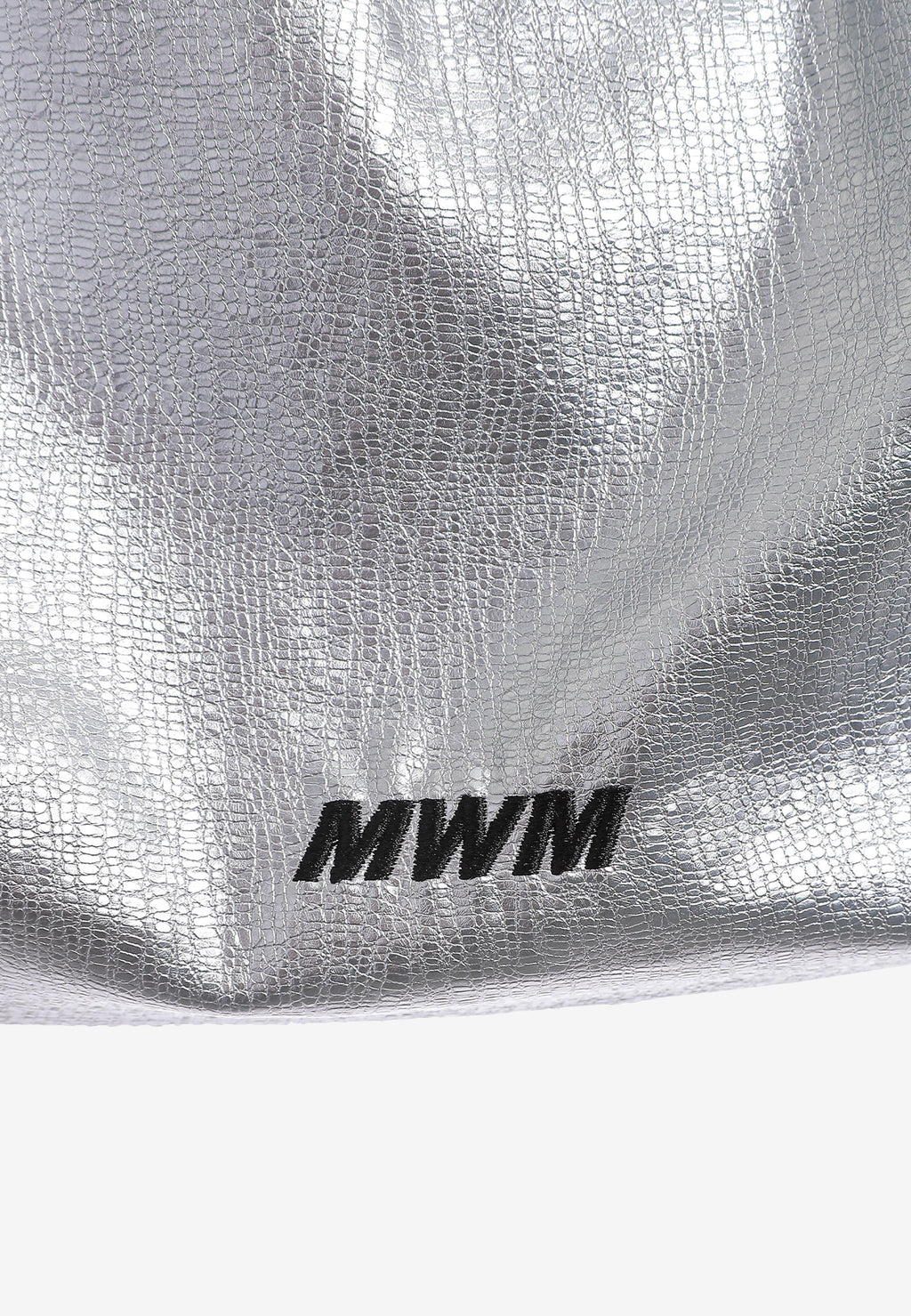 Bolso shopper con tachuelas y logo MWM bordado | MWM [PS_COLORS:SILVER]