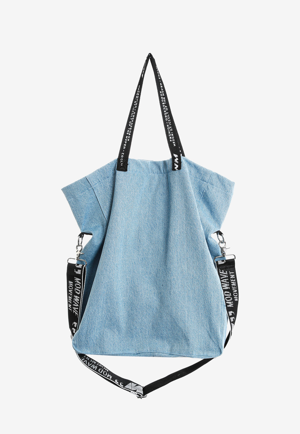 Bolso tote con osos Teddy y correa bandolera | MWM [PS_COLORS:BLUE]