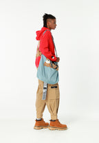 Bolso tote con osos Teddy y correa bandolera | MWM [PS_COLORS:BLUE]
