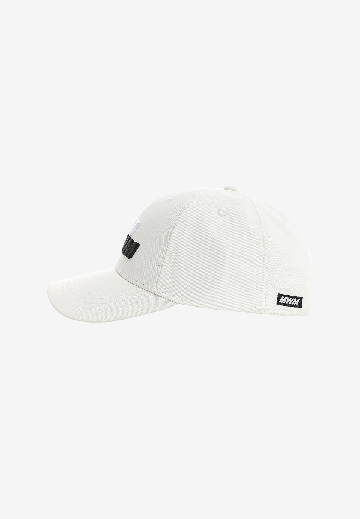 Gorra con logo MWM bordado y cierre ajustable | MWM [PS_COLORS:WHITE]