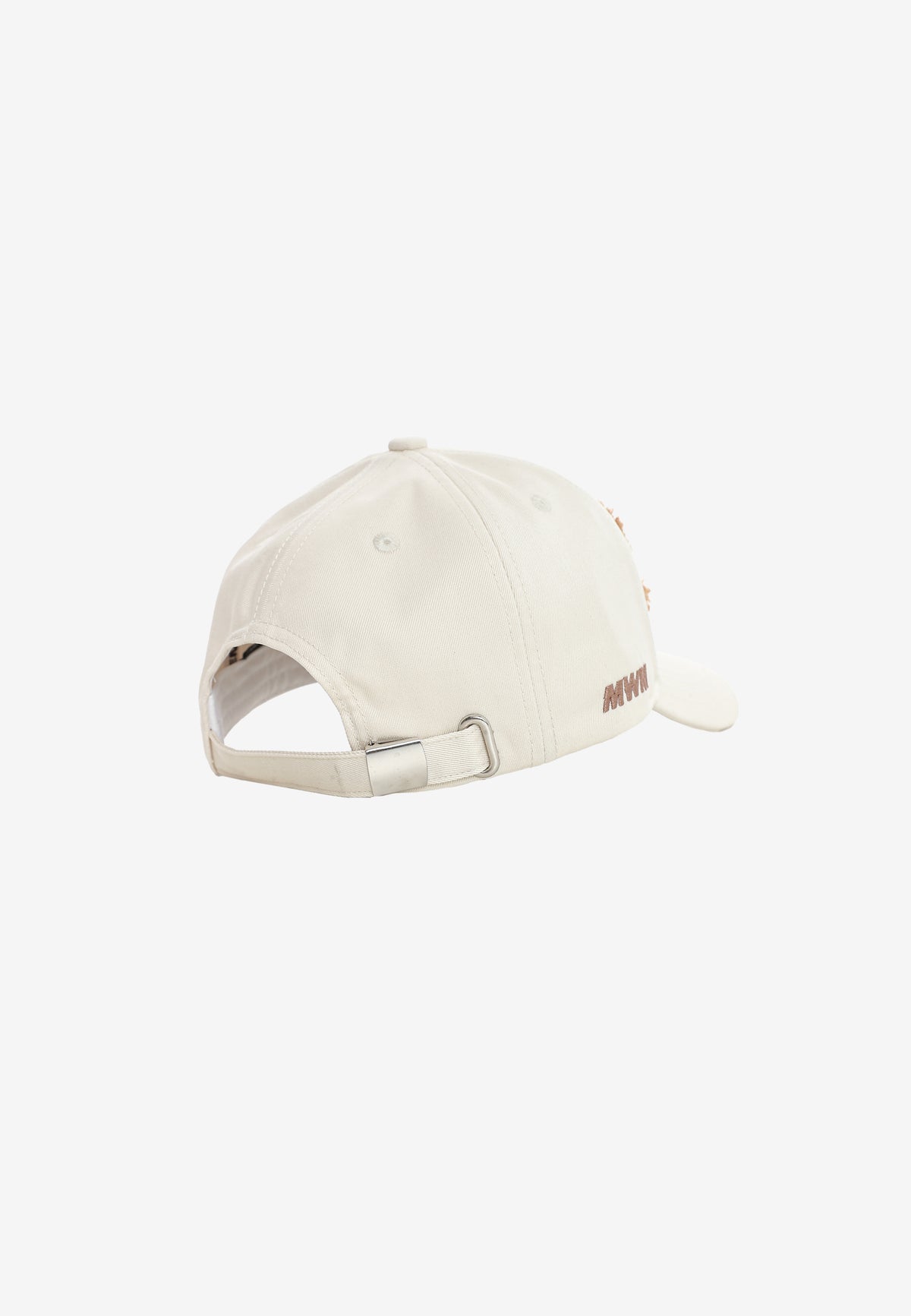 Gorra con osos Teddy de pelo en el frontal | MWM [PS_COLORS:ECRU]