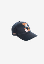 Gorra con parche de oso Teddy | MWM [PS_COLORS:NAVY]