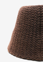 Gorro bucket de punto con oso Teddy | MWM [PS_COLORS:BROWN]