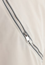Abrigo puffer técnico con multibolsillos, cuello alto y forro térmico extraíble | MWM [PS_COLORS:ECRU]