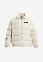 Abrigo puffer técnico con multibolsillos, cuello alto y forro térmico extraíble | MWM [PS_COLORS:ECRU]
