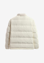 Abrigo puffer técnico con multibolsillos, cuello alto y forro térmico extraíble | MWM [PS_COLORS:ECRU]