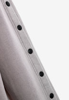 Sudadera con capucha de pelo, cremallera frontal y parche de cruz | MWM [PS_COLORS:GREY]