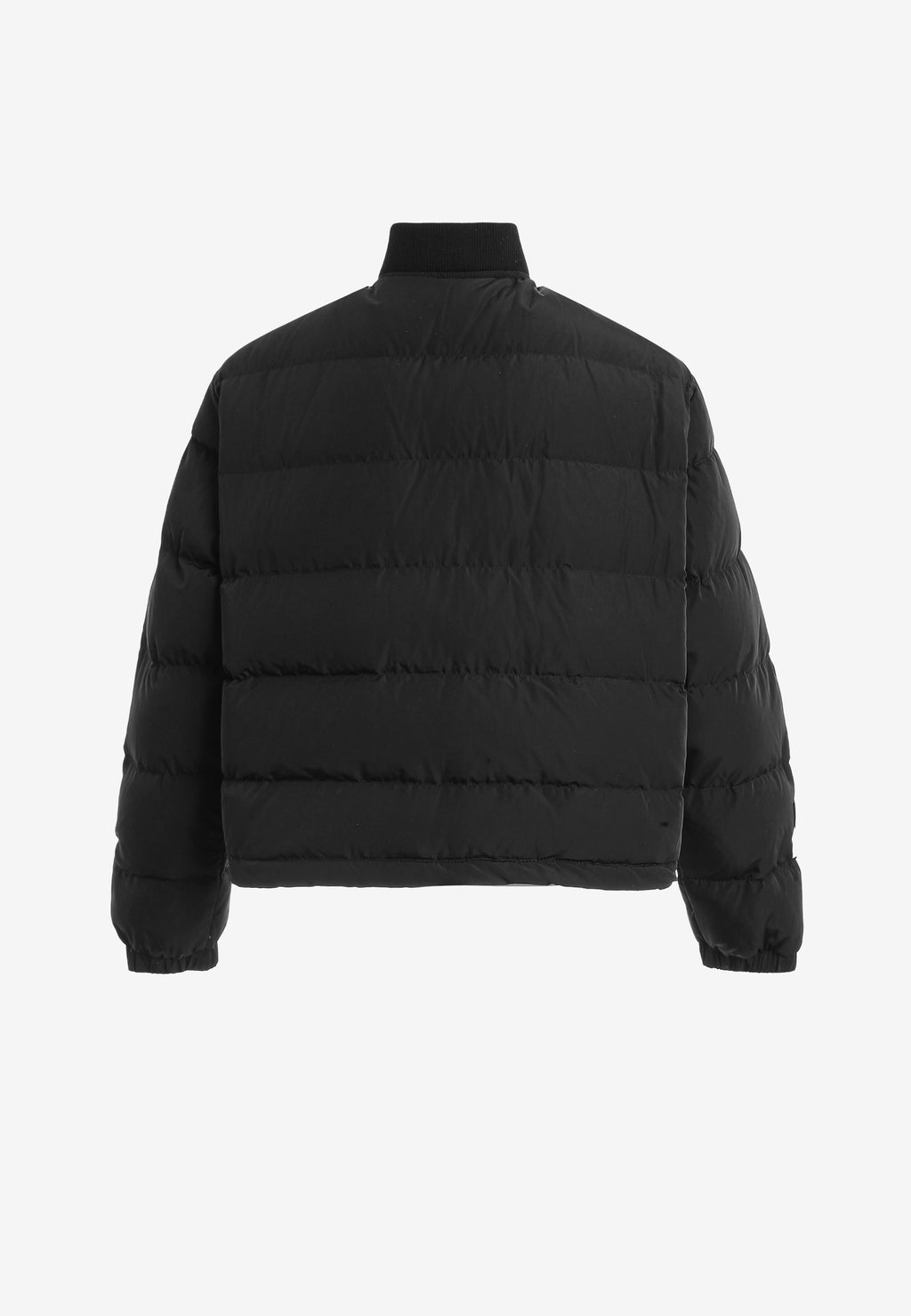 Chaqueta bomber vaquera con grandes bolsillos frontales y botones MWM en las mangas | MWM [PS_COLORS:BLACK]