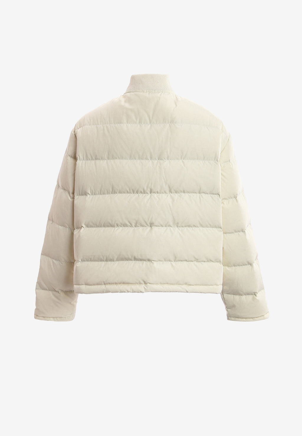 Chaqueta bomber vaquera con grandes bolsillos frontales y botones MWM en las mangas | MWM [PS_COLORS:ECRU-BLUE]