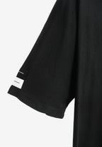 Camiseta oversize Iconic Logo con bordado Mod Wave Movement en hombros y espalda | MWM [PS_COLORS:BLACK]