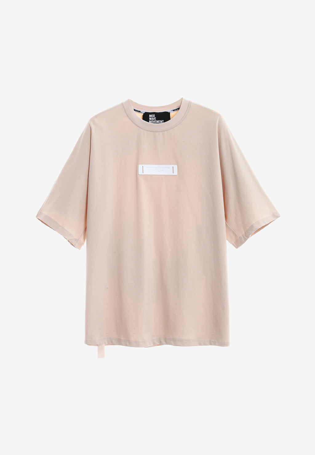 Camiseta de corte cuadrado y relajado con paisaje en la espalda | MWM [PS_COLORS:ECRU]