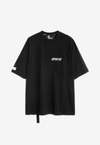 Camiseta oversize Vanguard Dogs Faces con print de bulldog en la espalda | MWM [PS_COLORS:BLACK]