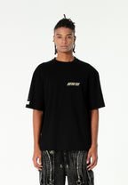 Camiseta oversize Vanguard Dogs Faces con print de bulldog en la espalda | MWM [PS_COLORS:BLACK]