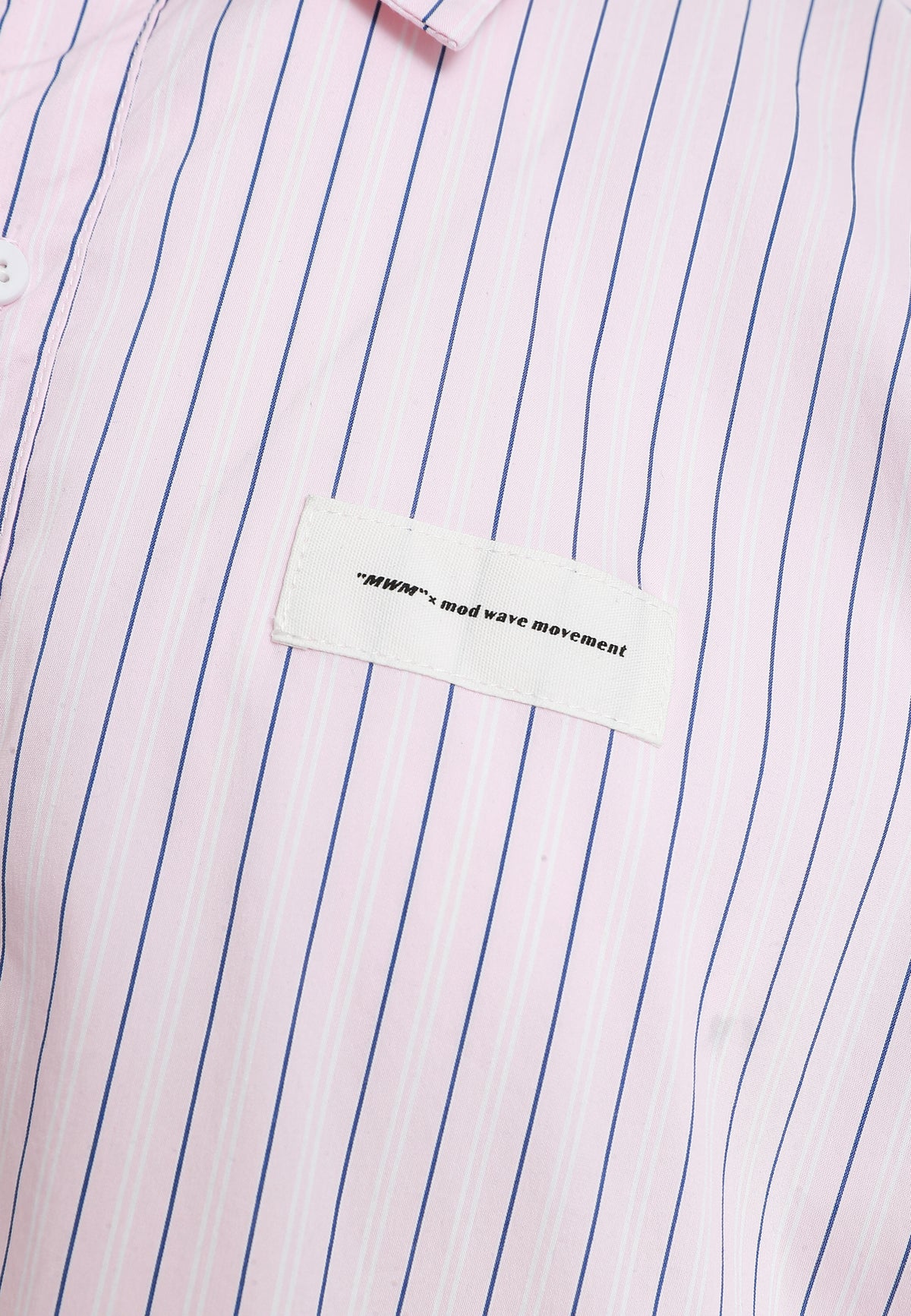 Camisa TEDDY corta con bolsillos laterales, cierre chino y parche Teddy en la espalda | MWM [PS_COLORS:PINK]