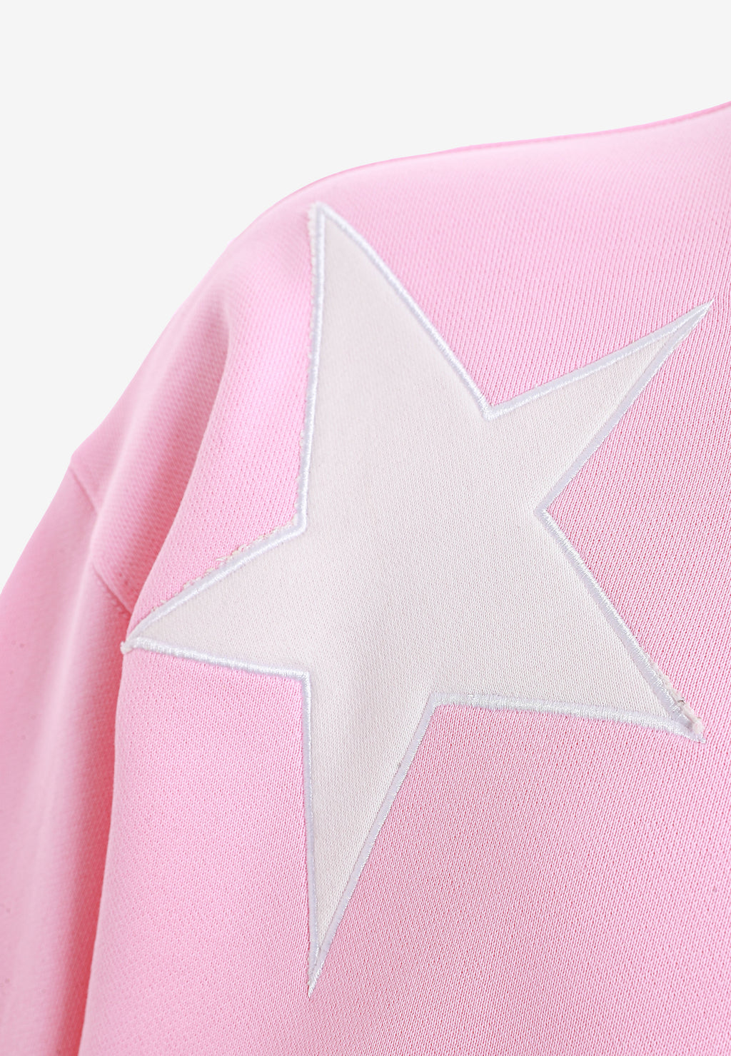 Sudadera de niño Wings de corte relajado con estrellas frontales y doble parche de alas en la espalda | MWM [PS_COLORS:PINK]