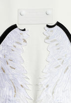 Sudadera de niño Wings de corte relajado con estrellas frontales y doble parche de alas en la espalda | MWM [PS_COLORS:UNASSIGNED]