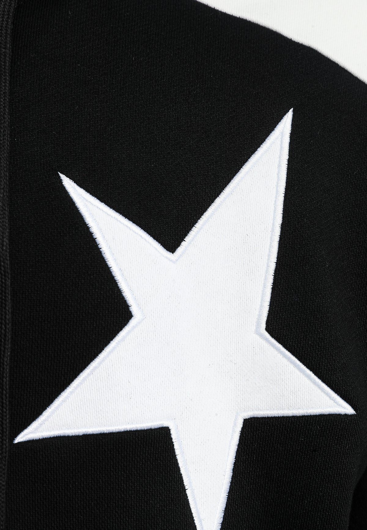 Sudadera con capucha de niño Wings de corte relajado con estrellas frontales y alas en la espalda | MWM [PS_COLORS:UNASSIGNED]