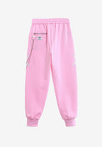 Pantalón jogger de niño Wings con parches de estrellas y cadena lateral | MWM [PS_COLORS:PINK]