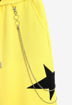 Pantalón jogger de niño Wings con parches de estrellas y cadena lateral | MWM [PS_COLORS:UNASSIGNED]