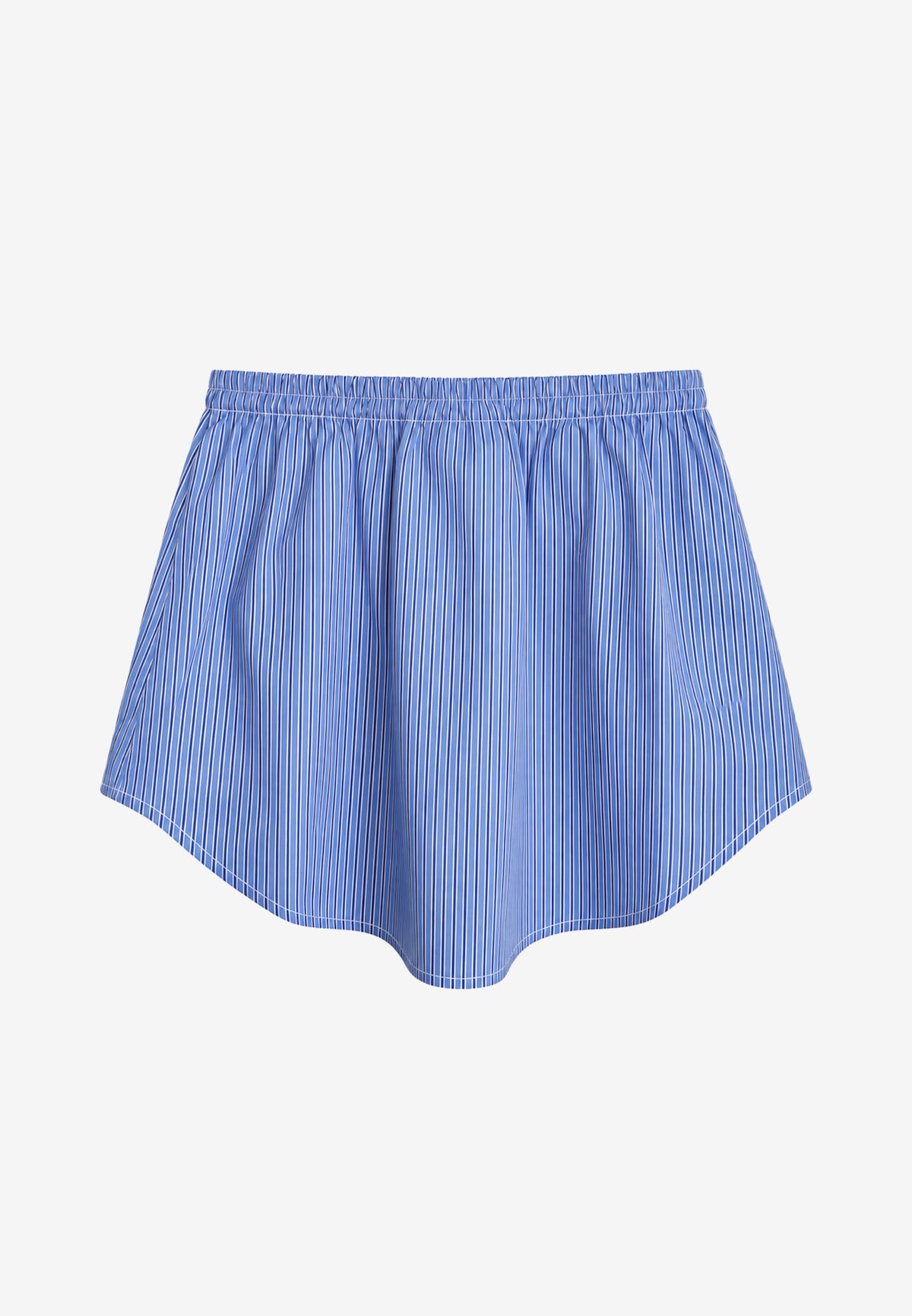 Sobrefalda efecto camisa larga con botones | MWM [PS_COLORS:BLUE]
