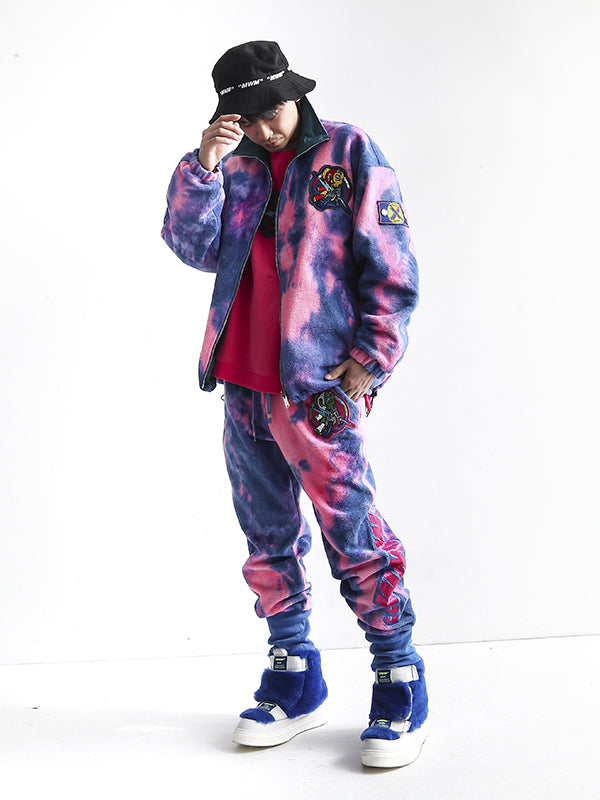REVERSIBLE TIE-DYE JACKET
