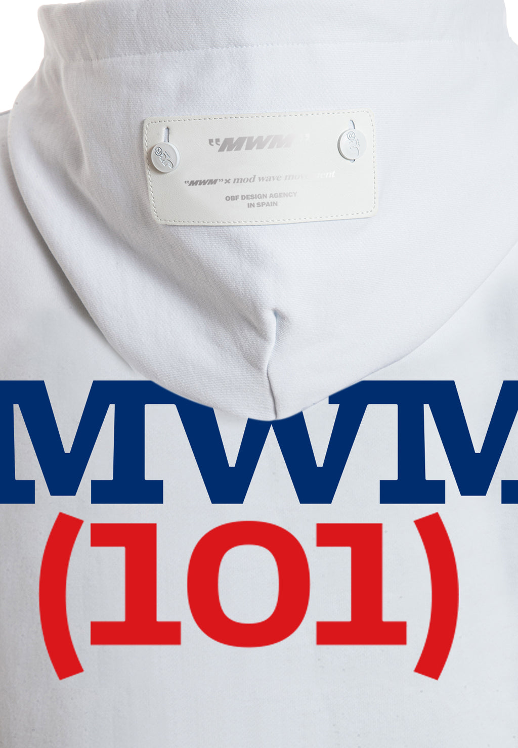 Sudadera con capucha y alas bordadas | MWM