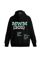 Sudadera con capucha y alas bordadas | MWM