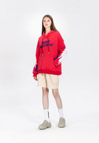Sudadera con capucha y alas bordadas | MWM