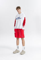 Sudadera con capucha y alas bordadas | MWM