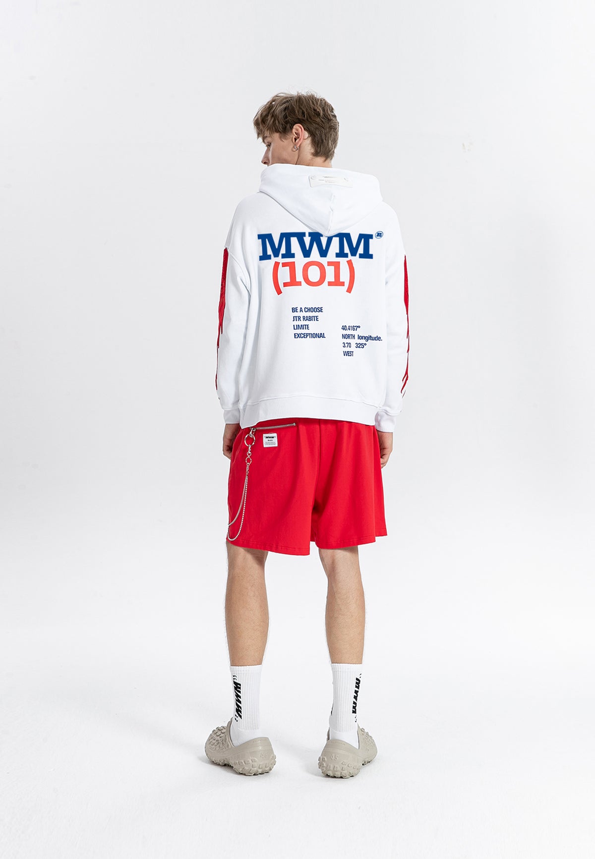 Sudadera con capucha y alas bordadas | MWM