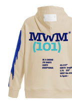 Sudadera con capucha y alas bordadas | MWM