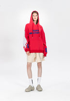 Sudadera con capucha y alas bordadas | MWM