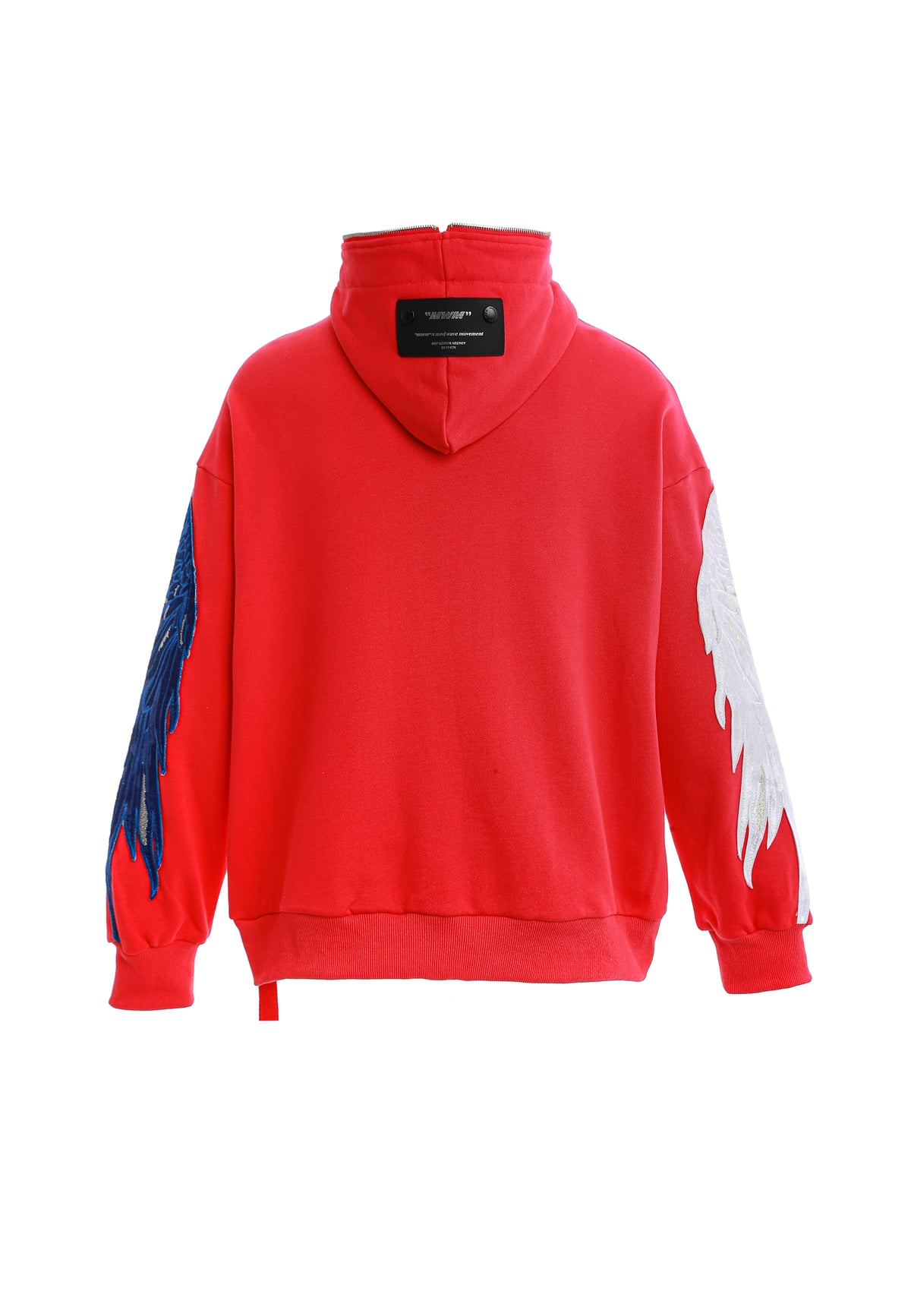 Sudadera con capucha de alas bordadas | MWM