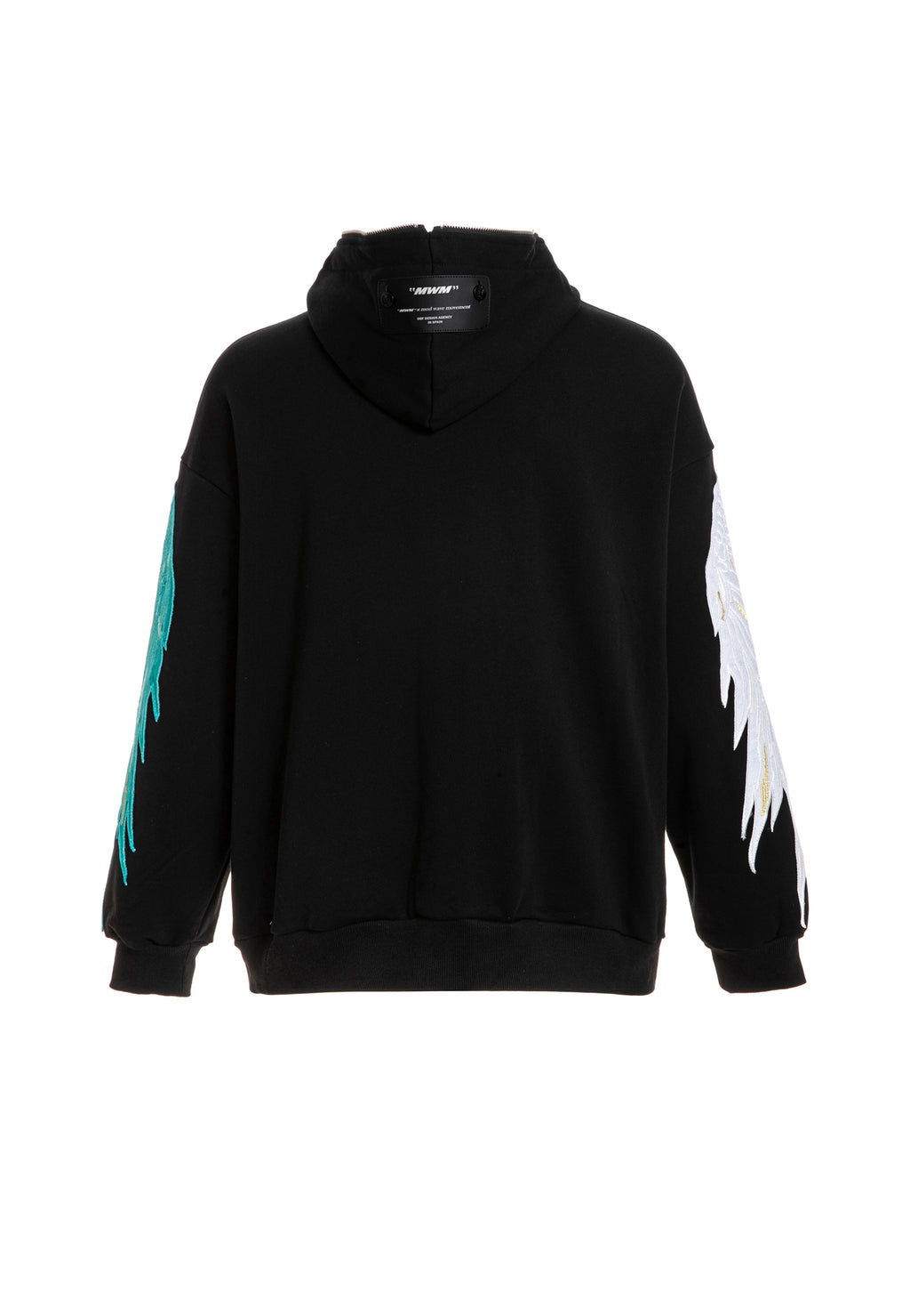 Sudadera con capucha de alas bordadas | MWM