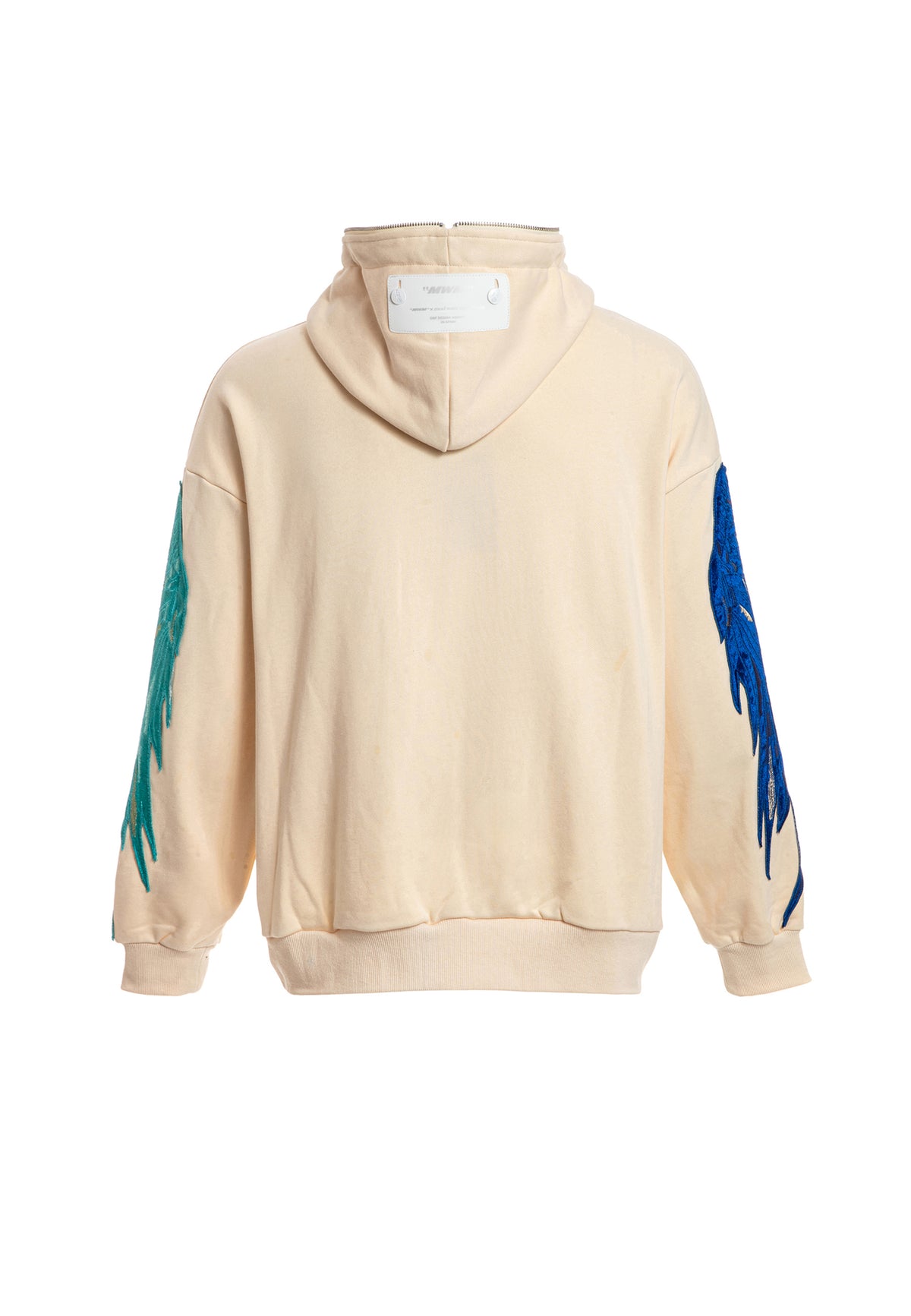 Sudadera con capucha de alas bordadas | MWM