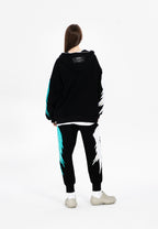 Sudadera con capucha de alas bordadas | MWM