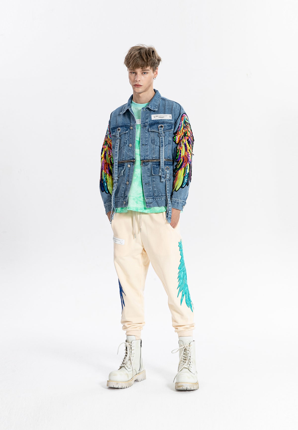 MWM SEQUIN WING JACKET