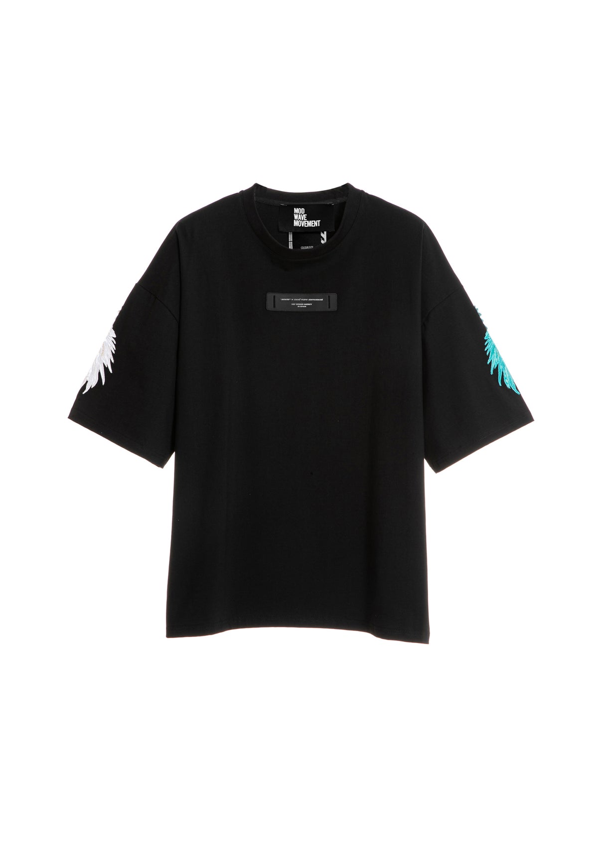 Camiseta con alas bordadas | MWM